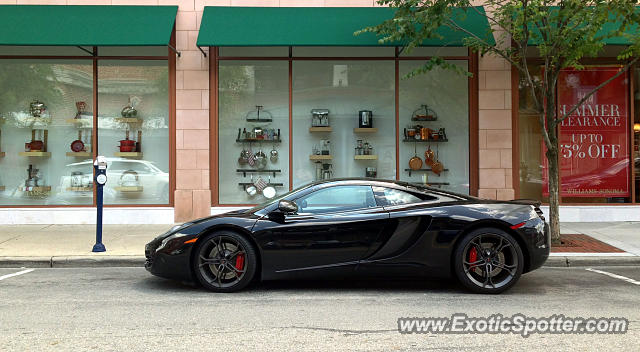 Mclaren MP4-12C spotted in Columbus, Ohio