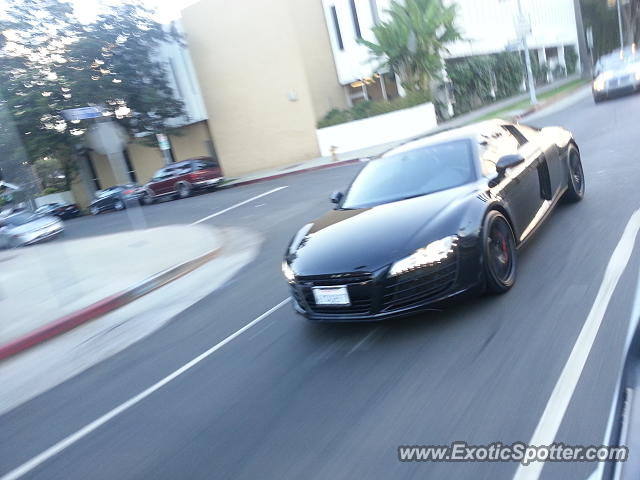 Audi R8 spotted in Hollywood, California