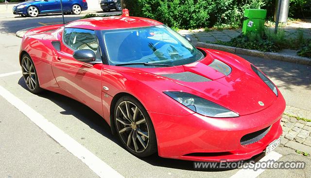 Lotus Evora spotted in Zurich, Switzerland