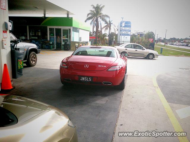 Mercedes SLS AMG spotted in Perth, Australia