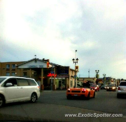 Lamborghini Gallardo spotted in Niagara Falls,On, Canada