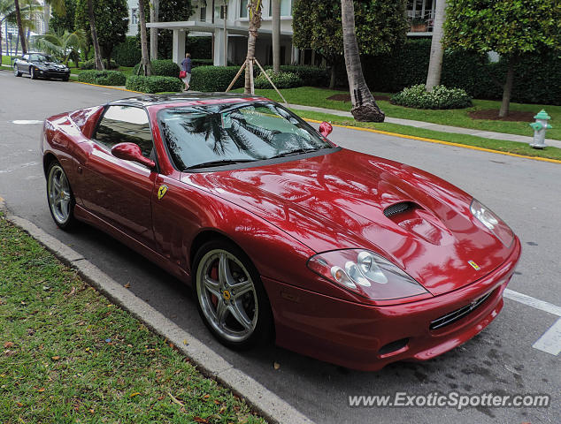 Ferrari 575M spotted in West Palm Beach, Florida