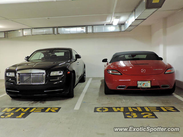 Mercedes SLS AMG spotted in Fort Lauderdale, Florida