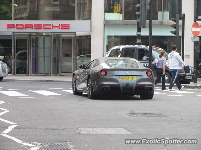 Ferrari F12 spotted in London, United Kingdom