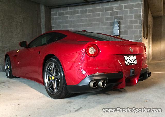 Ferrari F12 spotted in Dallas, Texas