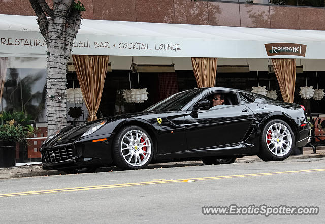 Ferrari 599GTB spotted in La Jolla, California