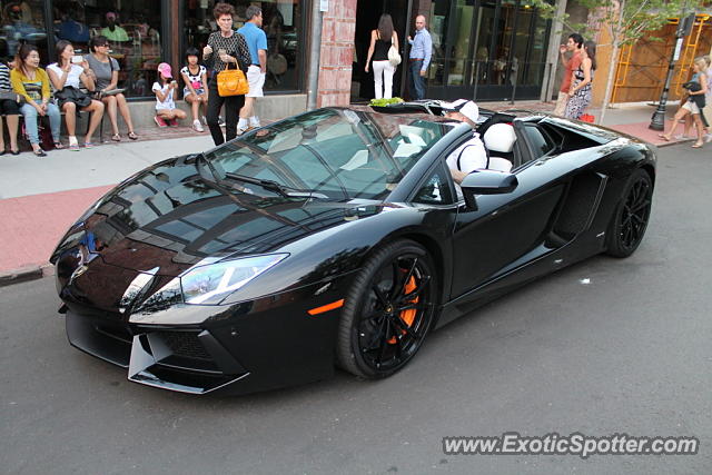 Lamborghini Aventador spotted in Denver, Colorado