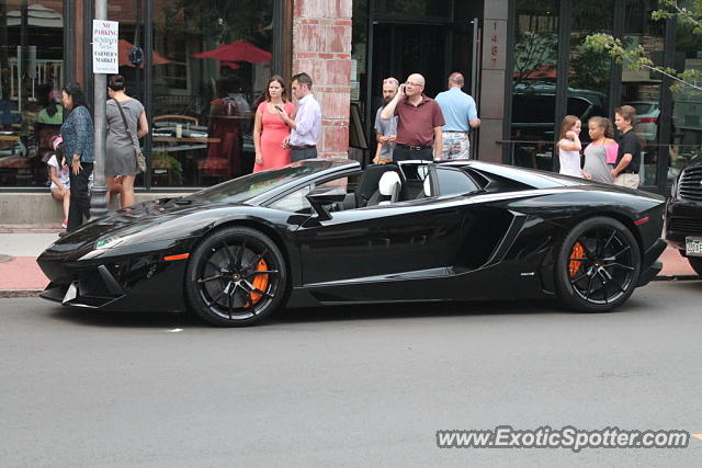 Lamborghini Aventador spotted in Denver, Colorado