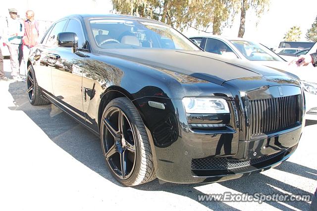 Rolls Royce Ghost spotted in Johannesburg, South Africa