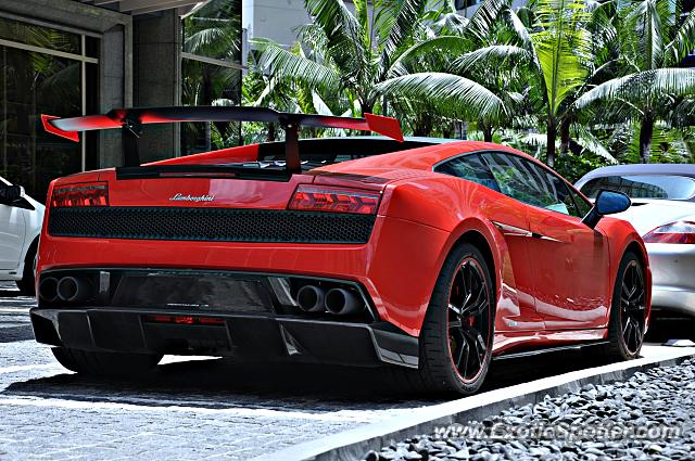 Lamborghini Gallardo spotted in Bukit Bintang KL, Malaysia