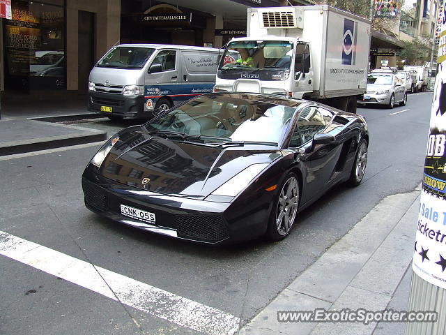 Lamborghini Gallardo spotted in Sydney, Australia