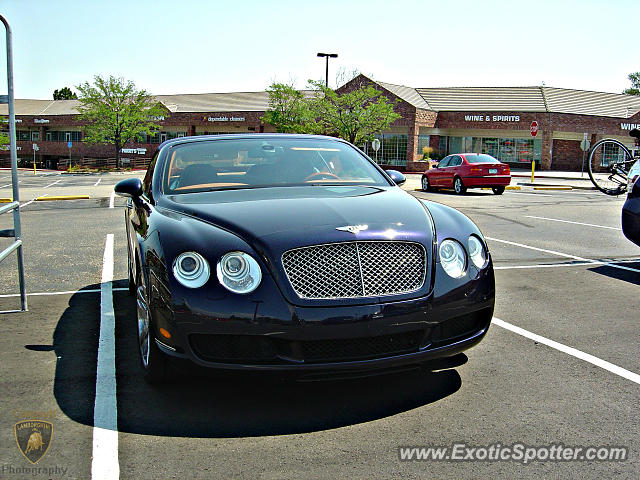 Bentley Continental spotted in GreenwoodVillage, Colorado