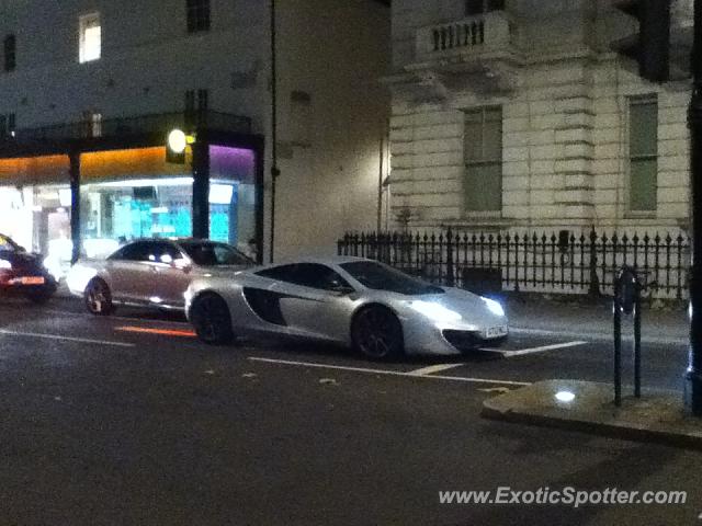 Mclaren MP4-12C spotted in London, United Kingdom