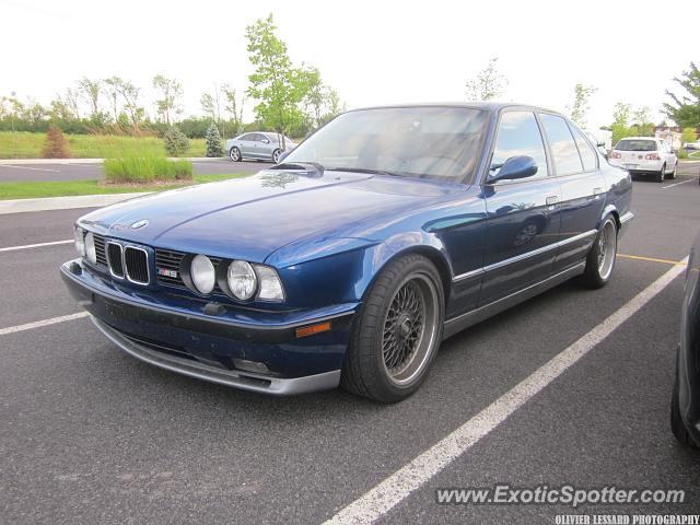 BMW M5 spotted in Boucherville, Canada