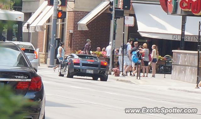 Lamborghini Gallardo spotted in Chicago, Illinois