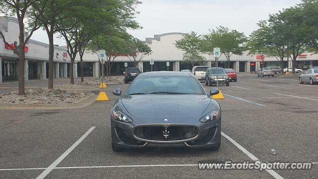 Maserati GranTurismo spotted in East Lansing, Michigan