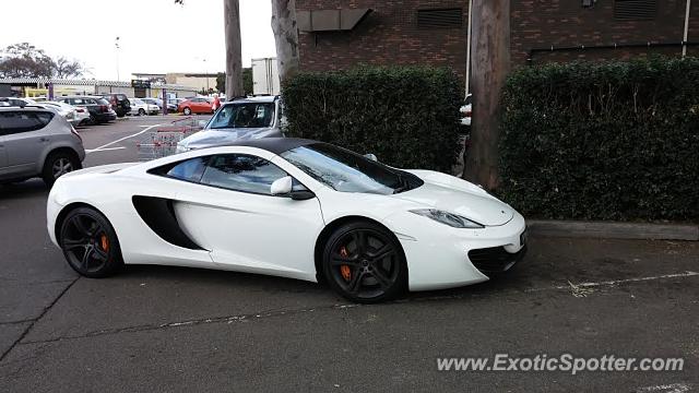 Mclaren MP4-12C spotted in Roselands, Australia