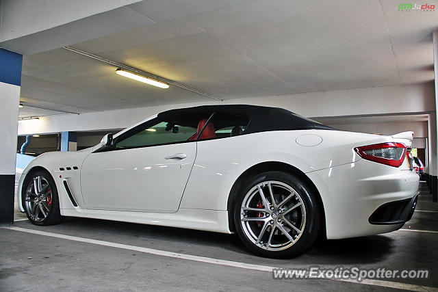 Maserati GranCabrio spotted in Wakefield, United Kingdom