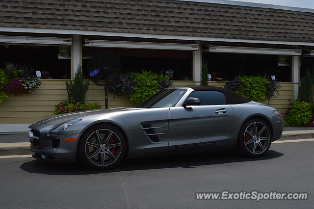 Mercedes SLS AMG spotted in Cincinnati, Ohio