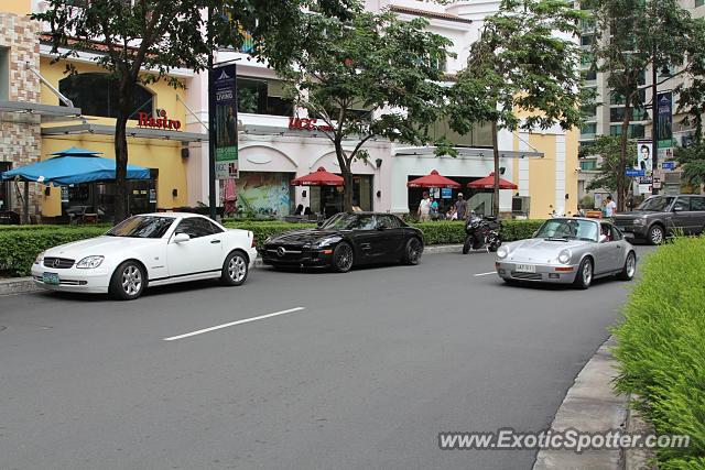 Mercedes SLS AMG spotted in Taguig City, Philippines