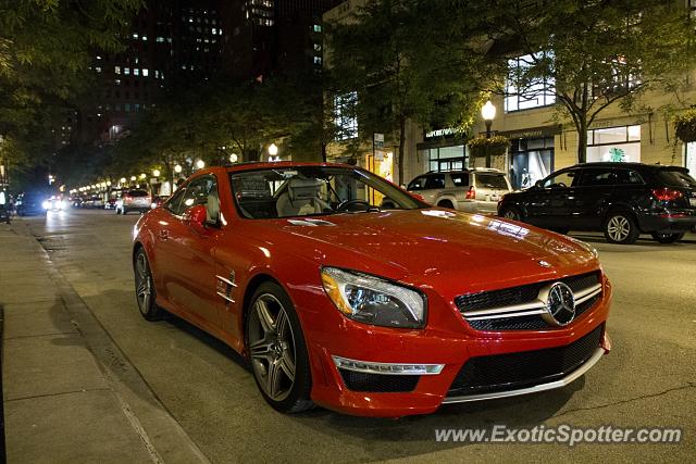 Mercedes SL 65 AMG spotted in Chicago, Illinois