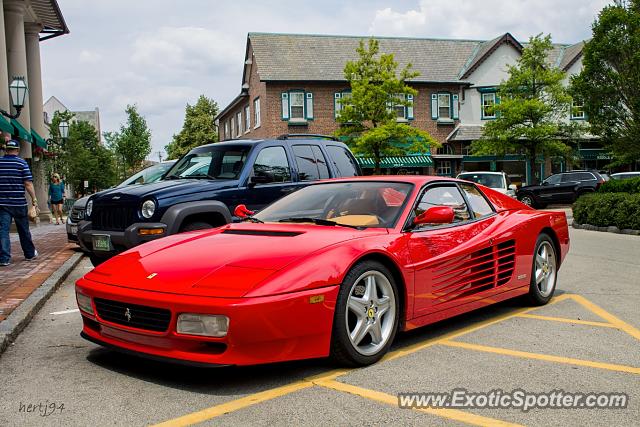 Ferrari Testarossa spotted in Lake Forest, Illinois