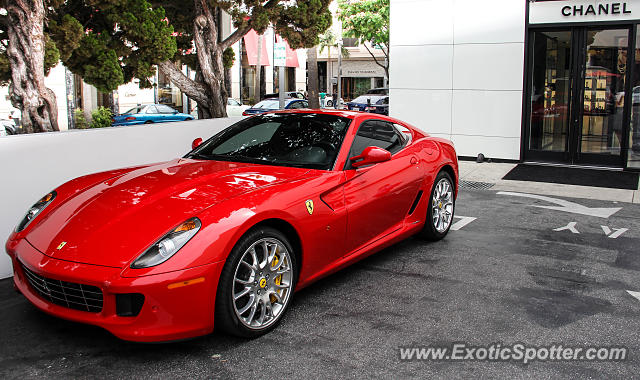 Ferrari 599GTB spotted in Beverly Hills, California