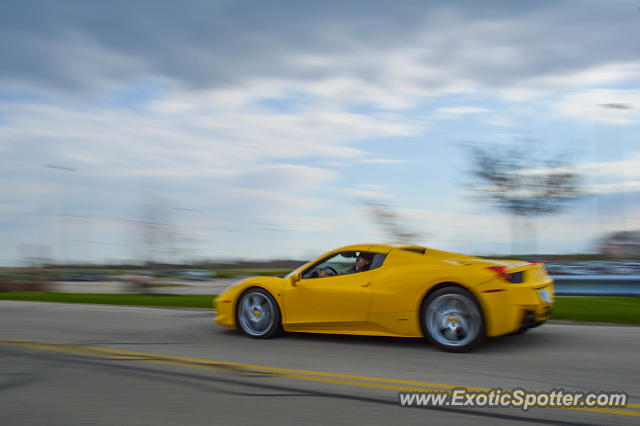 Ferrari 458 Italia spotted in Dayton, Ohio