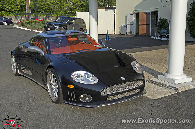 Spyker C8 spotted in Greenwich, Connecticut