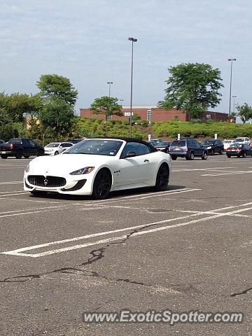 Maserati GranCabrio spotted in Freehold, New Jersey