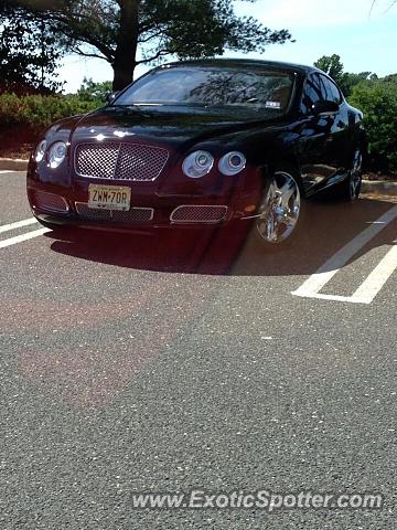 Bentley Continental spotted in Freehold, New Jersey