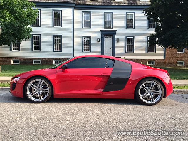 Audi R8 spotted in Delafield, Wisconsin