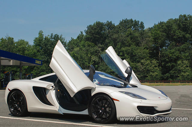 Mclaren MP4-12C spotted in Montvale, New Jersey
