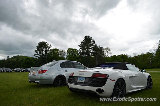 Audi R8 spotted in Lakeville, Connecticut