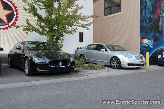 Bentley Continental spotted in Denver, Colorado