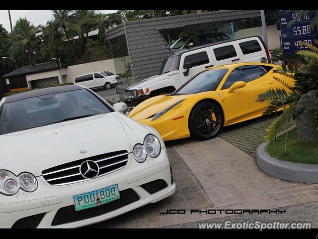 Ferrari 458 Italia spotted in Makati City, Philippines