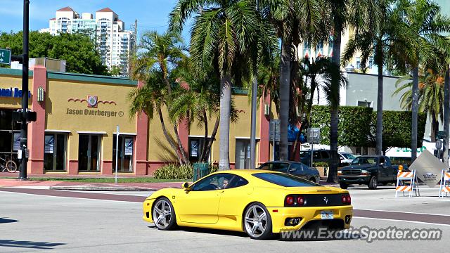 Ferrari 360 Modena spotted in Miami, Florida