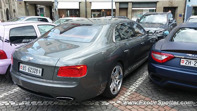 Bentley Continental spotted in Zurich, Switzerland