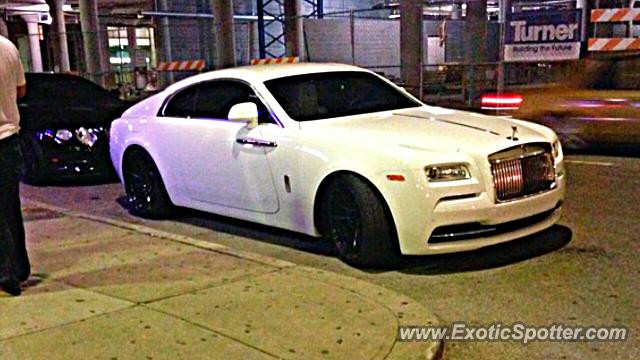 Rolls Royce Wraith spotted in Cincinnati, Ohio