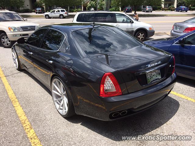 Maserati Quattroporte spotted in Chattanooga, Tennessee