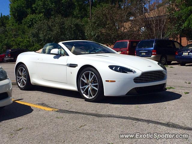 Aston Martin Vantage spotted in Omaha, Nebraska