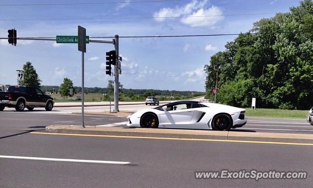 Lamborghini Aventador spotted in St. Louis, Missouri