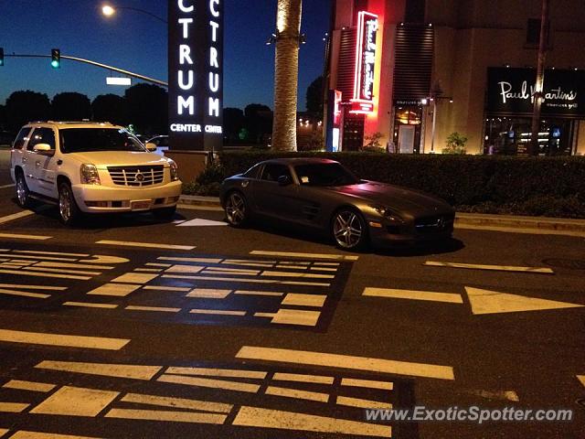 Mercedes SLS AMG spotted in Irvine, California