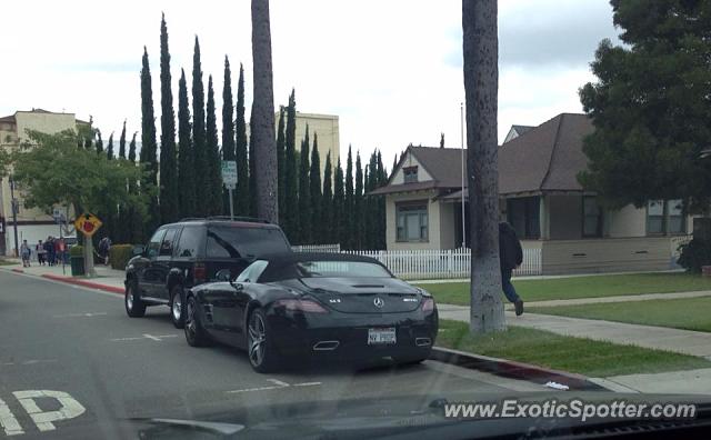 Mercedes SLS AMG spotted in Orange, California