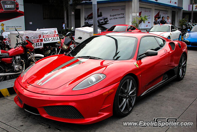 Ferrari F430 spotted in Makati City, Philippines