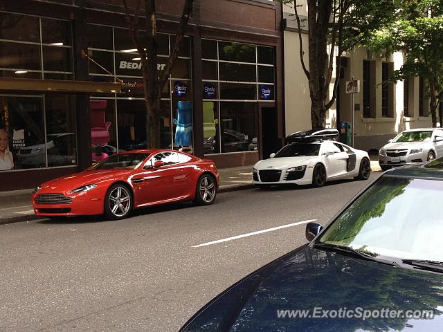 Aston Martin Vantage spotted in Portland, Oregon