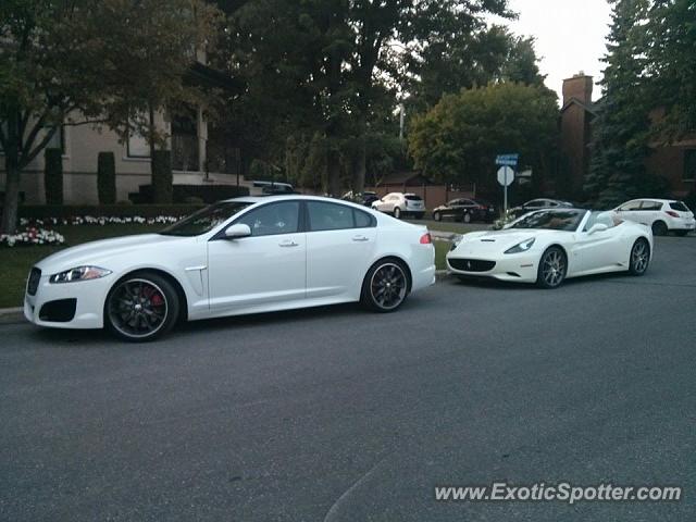 Ferrari California spotted in Montreal, Canada