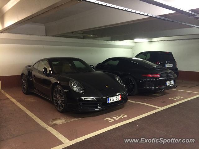 Porsche 911 Turbo spotted in Paris, France