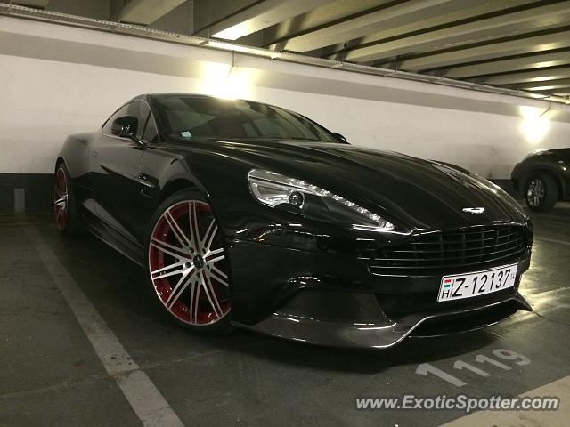 Aston Martin Vanquish spotted in Paris, France