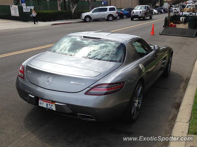 Mercedes SLS AMG spotted in La Jolla, California